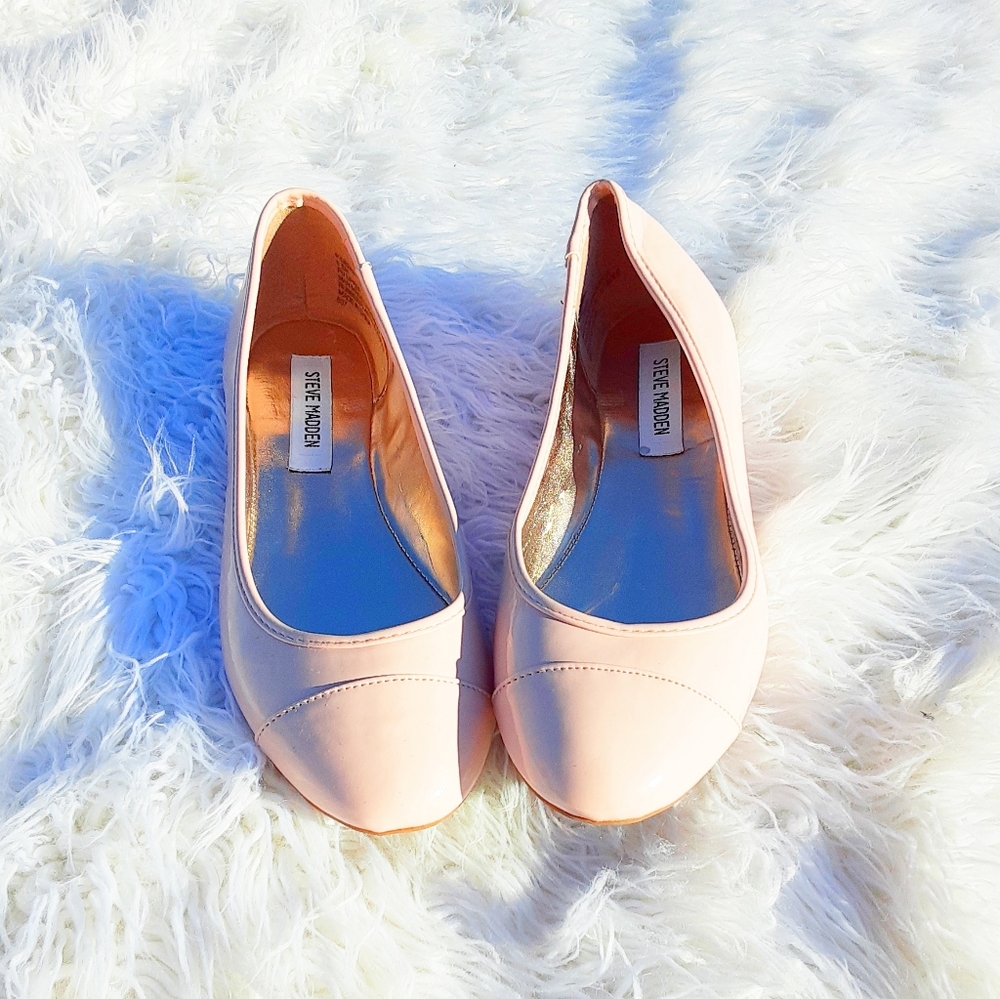 Steve Madden Pink Flats